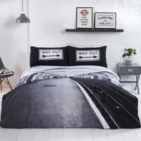 Platform Double Reversible Duvet Set - Multicolour