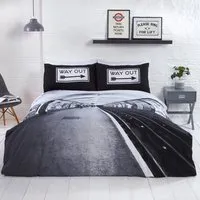 Platform Single Reversible Duvet Set - Multicolour