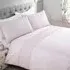 Pom Poms Single Duvet Set - Blush