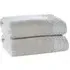 Retreat Cotton Bath Sheet Set of 2 - Silver