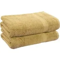 Royal Kensington Cotton Bath Sheet Set of 2 - Orange