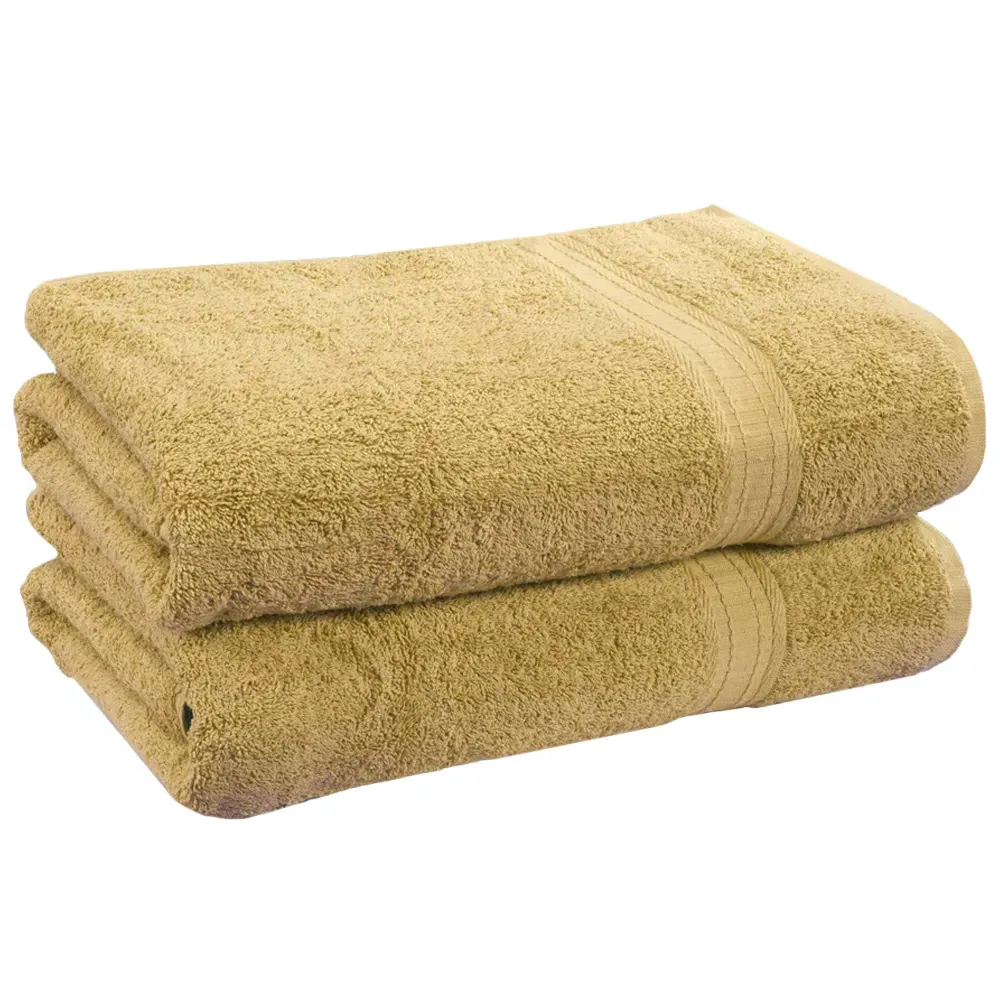 Royal Kensington Cotton Bath Sheet Set of 2 - Orange