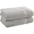 Royal Kensington Cotton Bath Sheet Set of 2 - Silver