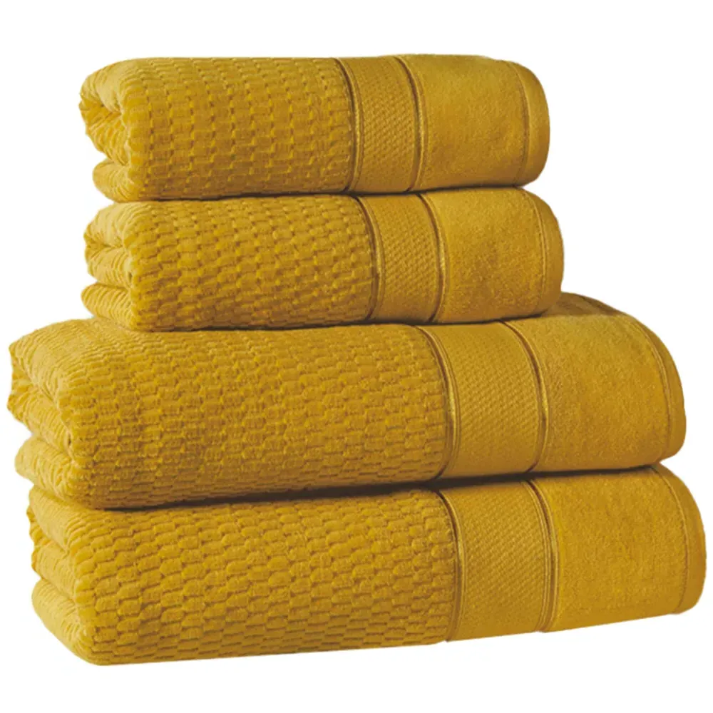 Royal Velvet Woven Cotton Face Cloth - Orange