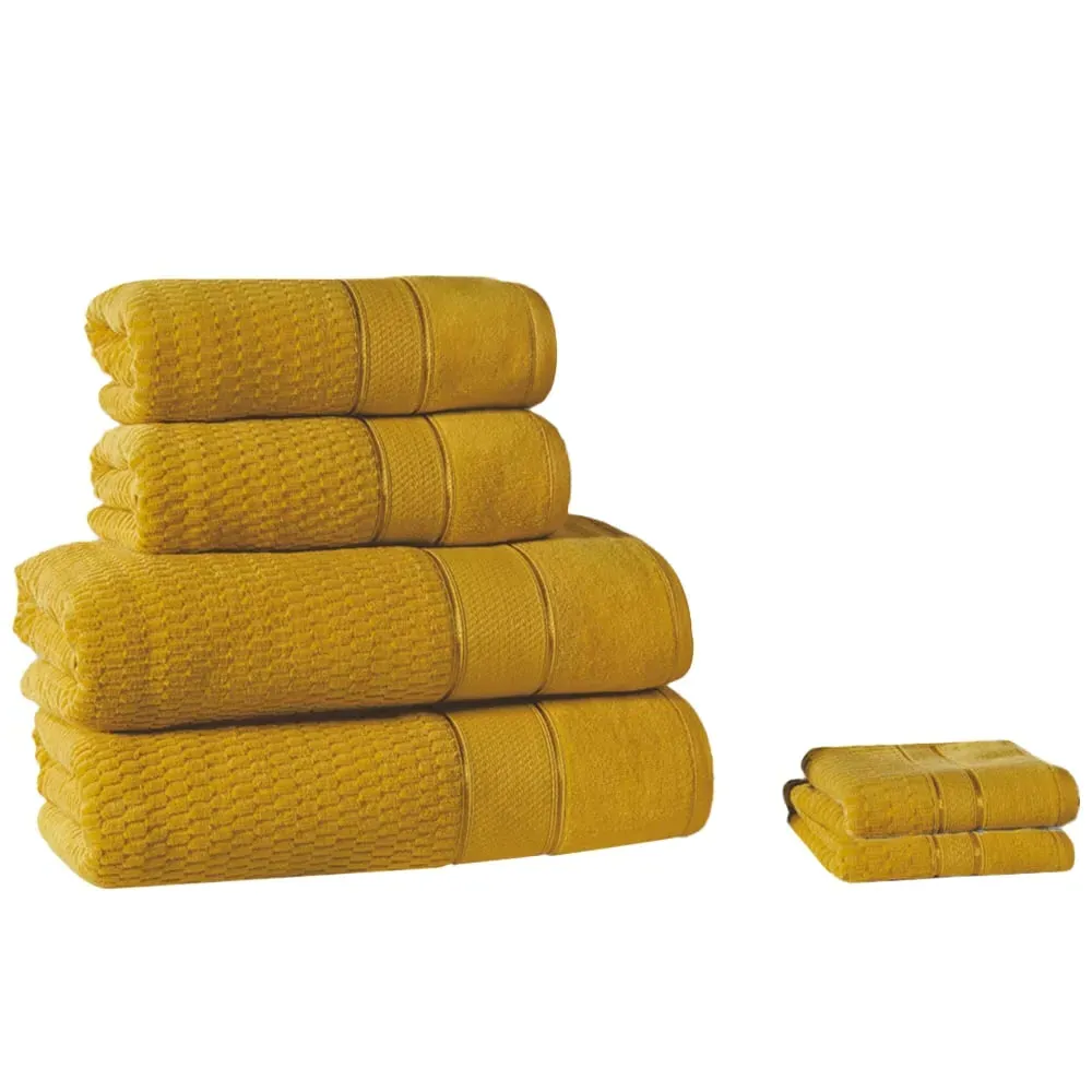 Royal Velvet Woven Cotton Face Cloth - Orange