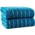 Sandringham Bath Sheet Bundle Set of 2 - Teal, Cotton