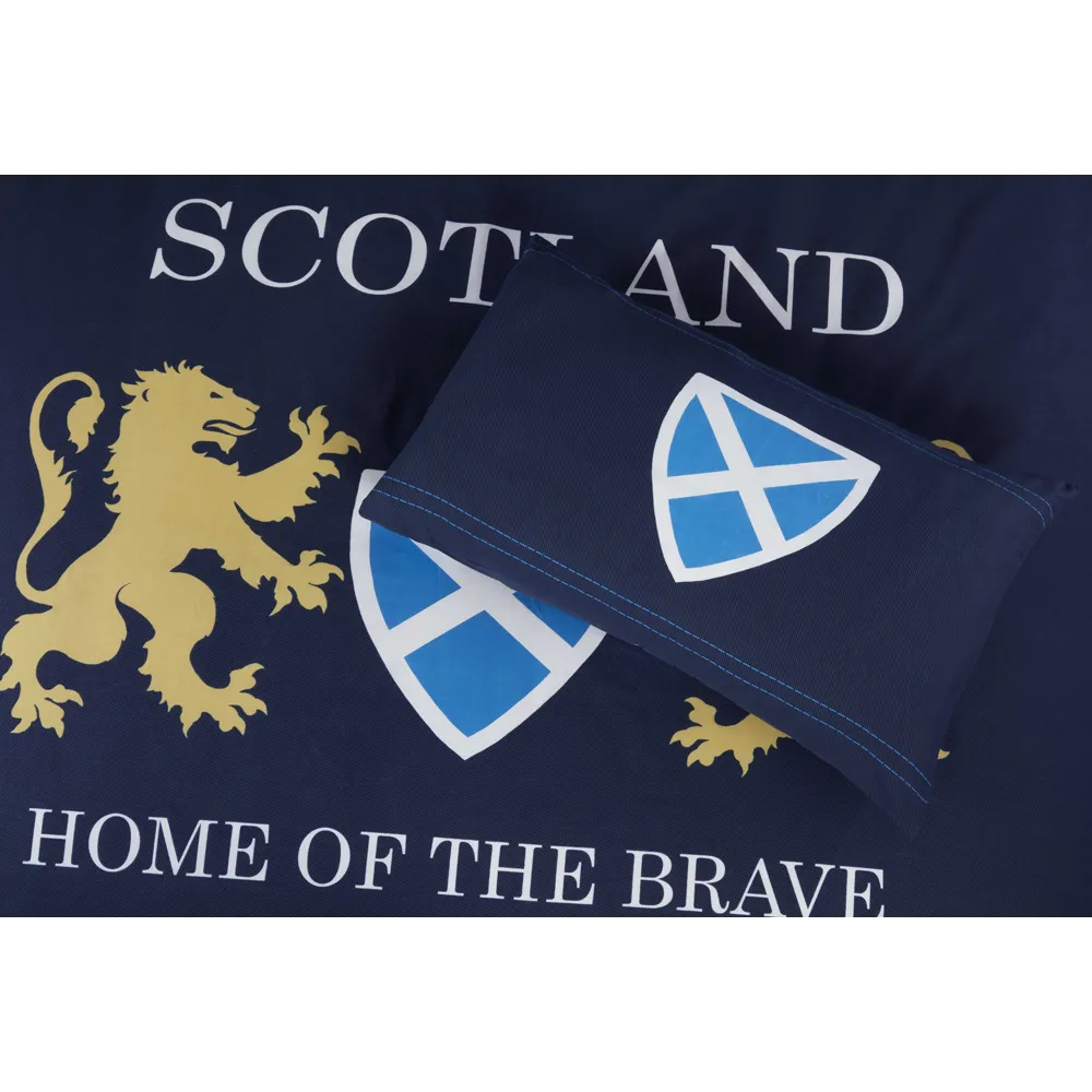 Scotland Home Of The Brave King Size Duvet Set - Multi