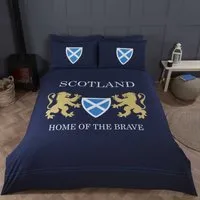 Scotland Home Of The Brave King Size Duvet Set - Multi