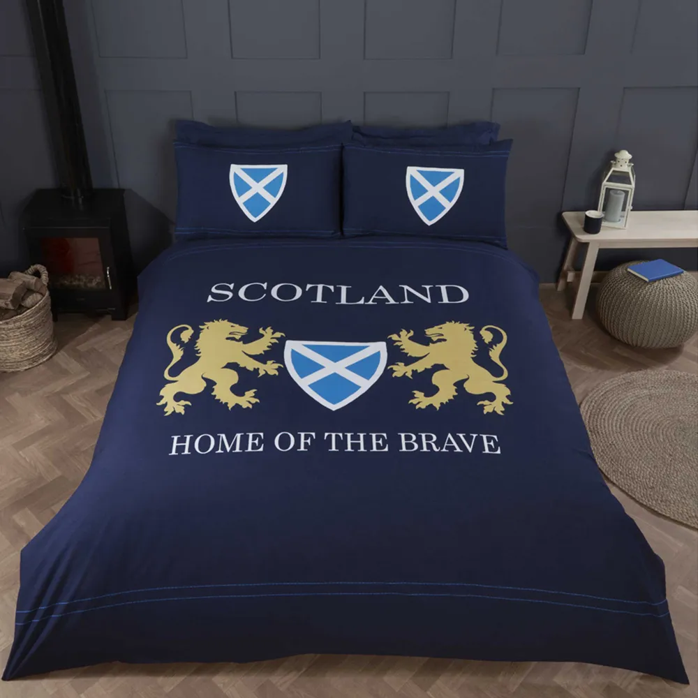 Scotland Home Of The Brave King Size Duvet Set - Multi image