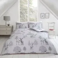 Sherwood Double Duvet Set - Grey