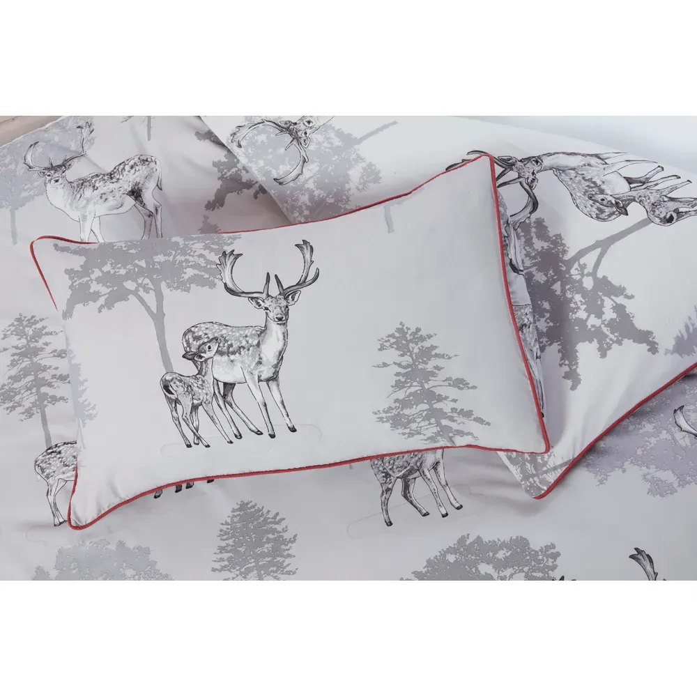 Sherwood Single Duvet Set - Grey