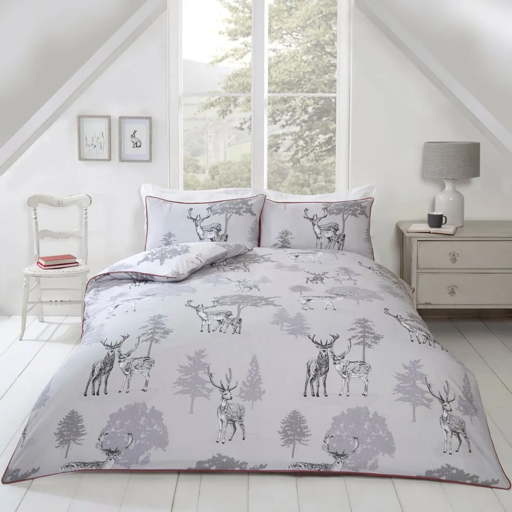 Sherwood Single Duvet Set - Grey image
