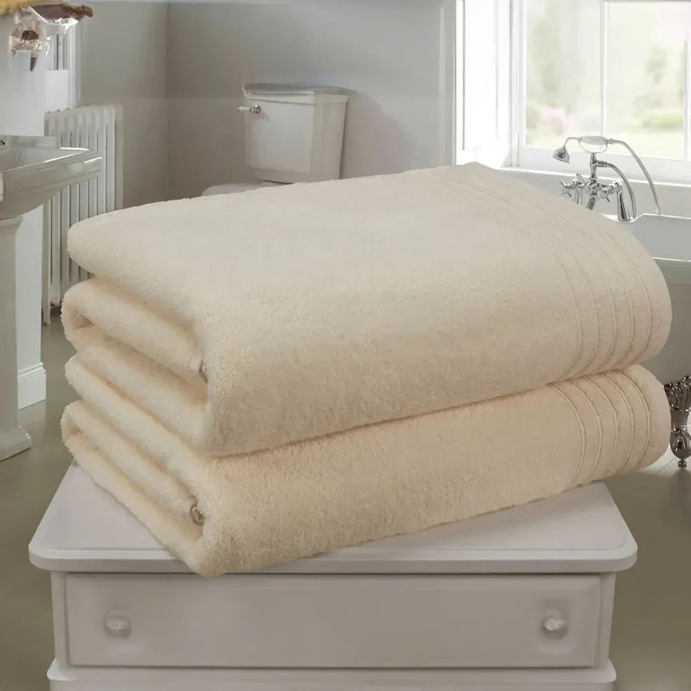 So Soft Bath Sheet - Cream, Cotton