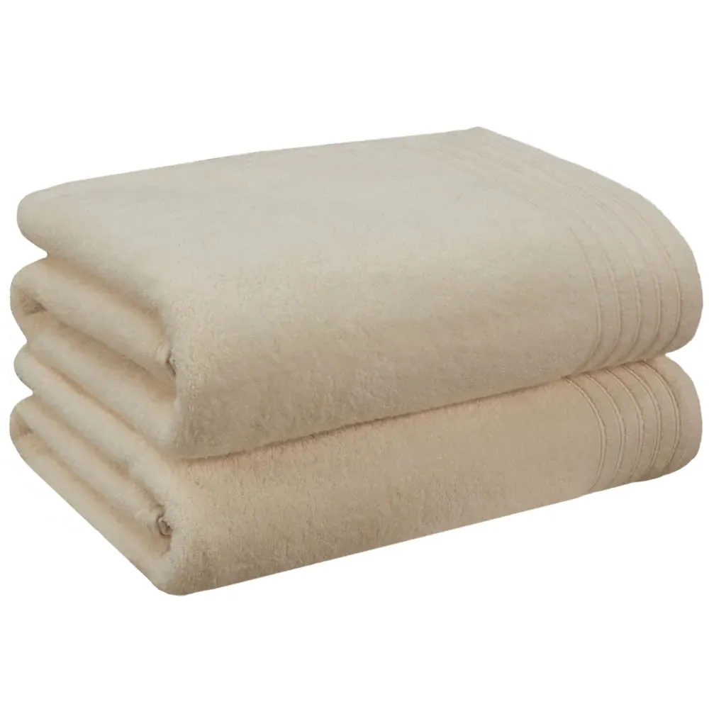 So Soft Bath Sheet - Cream, Cotton image