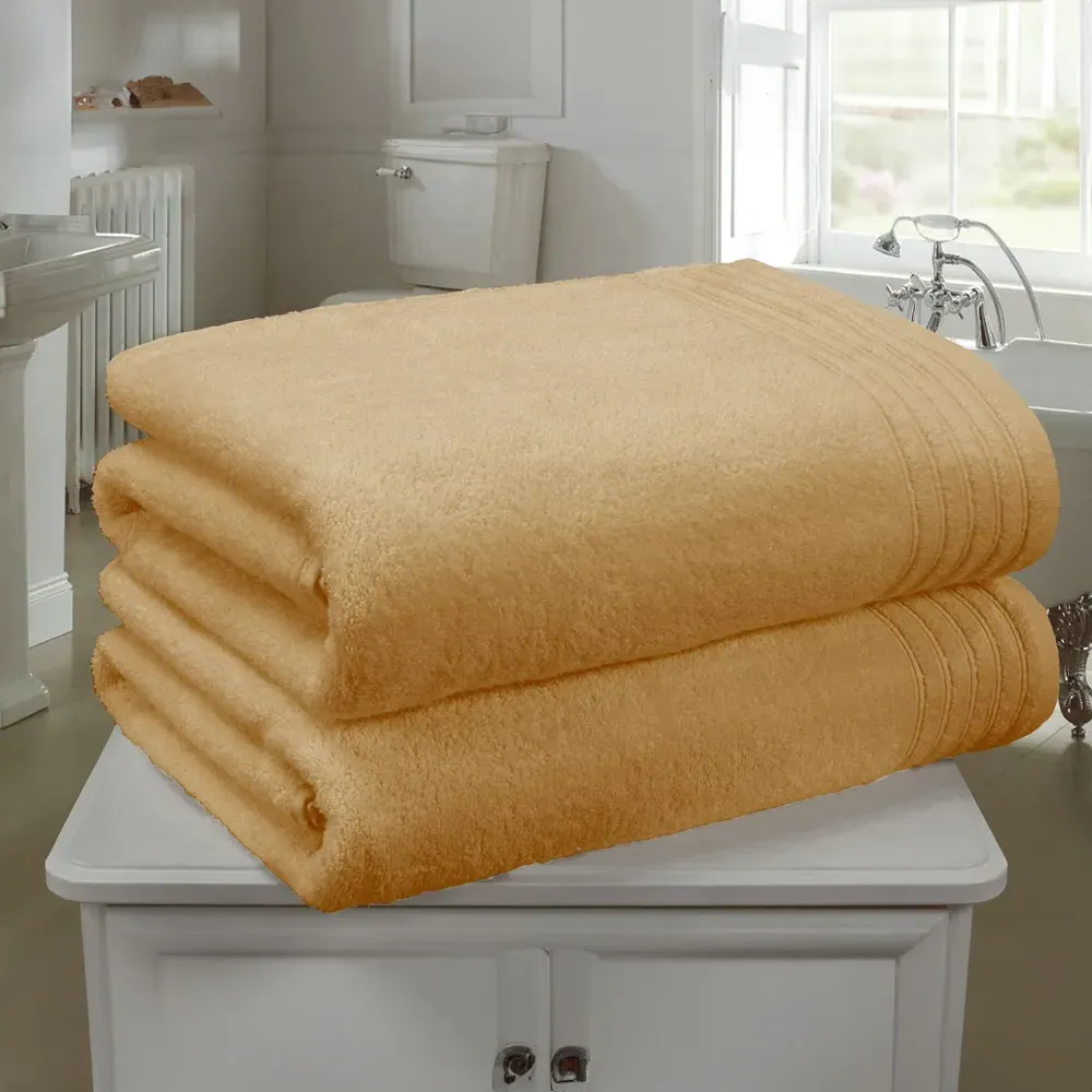 So Soft Bath Sheet - Orange, Cotton