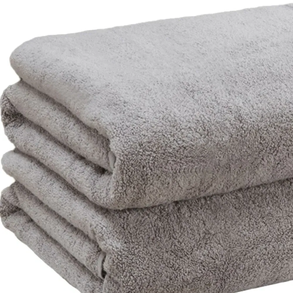 So Soft Bath Sheet Set of 2 - Grey, Cotton