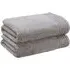 So Soft Bath Sheet Set of 2 - Grey, Cotton