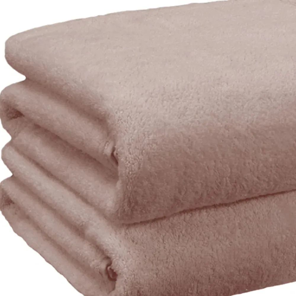 So Soft Bath Sheet Set of 2 - Pink, Cotton