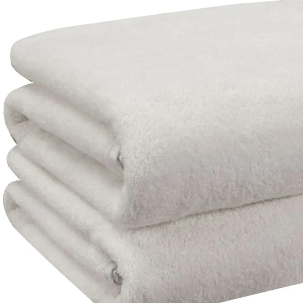 So Soft Bath Sheet - White, Cotton