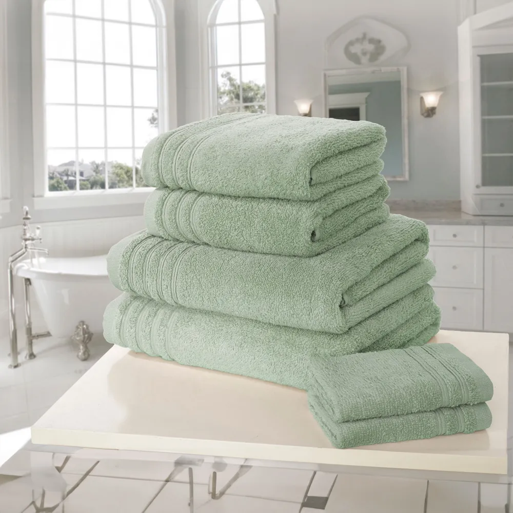 So Soft Bath Towel - Green, Cotton