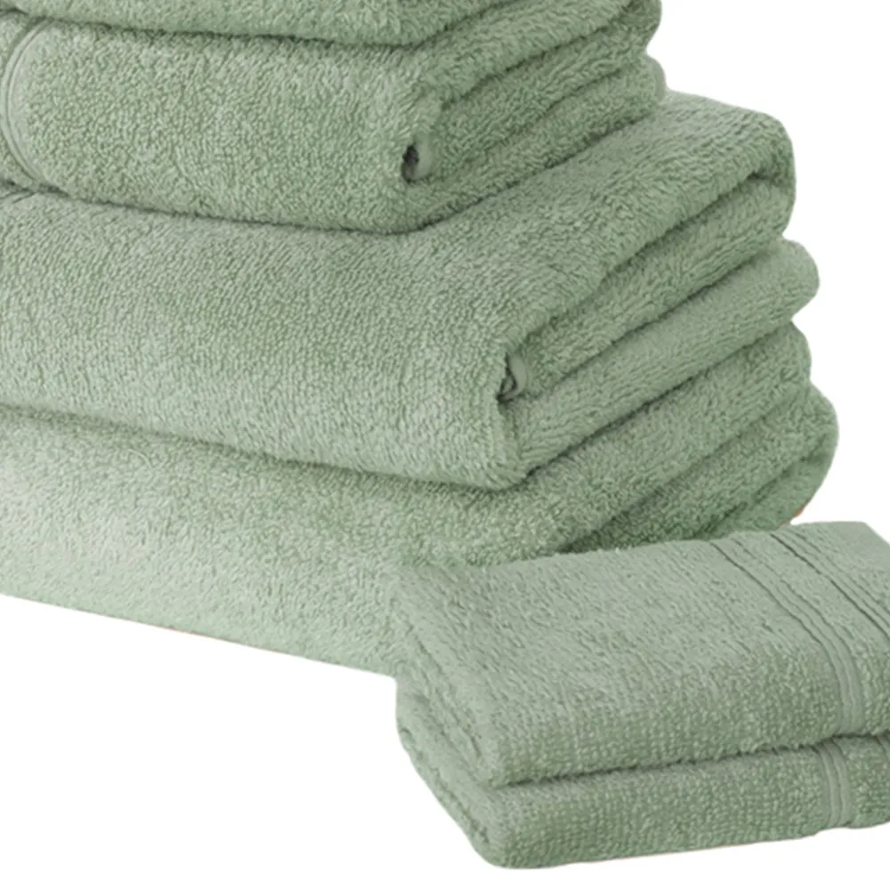 So Soft Bath Towel - Green, Cotton