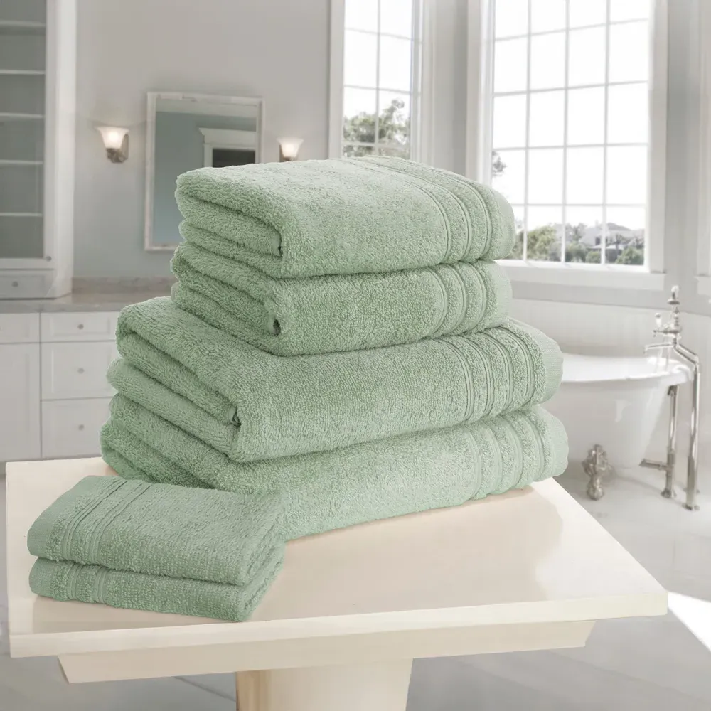 So Soft Face Cloth - Green, Cotton