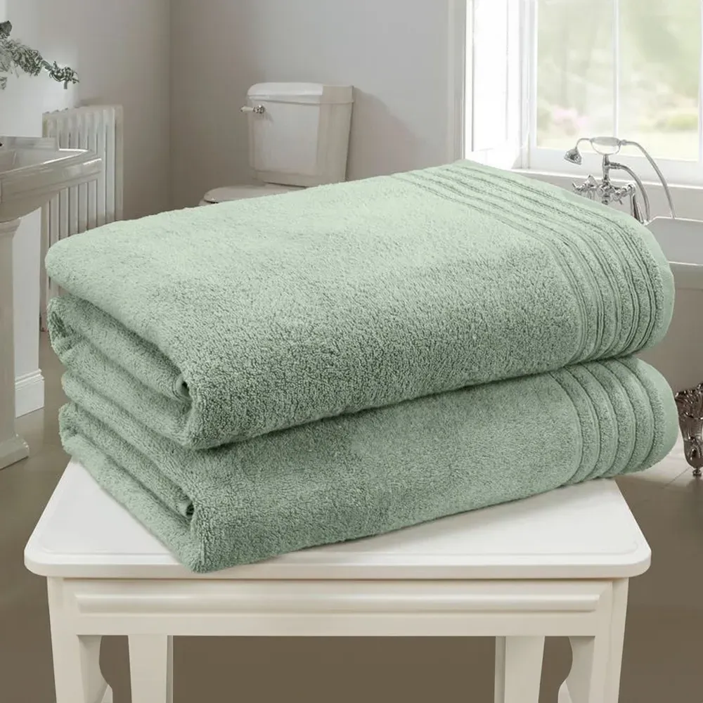 So Soft Towel Bale Set of 2 - Green, Cotton
