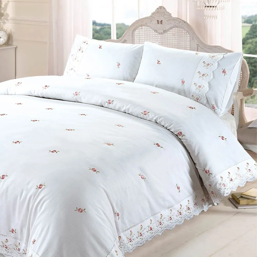 Sophie Double Duvet Set - White image