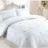 Sophie King Size Duvet Set - White
