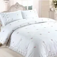 Sophie Super King Size Duvet Set - White