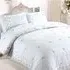 Sophie Super King Size Duvet Set - White