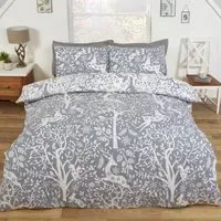 Tatton Double Duvet Set - Grey