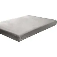 Teddy Double Fitted Bed Sheet - Silver