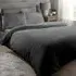 Teddy Single Duvet Set - Charcoal