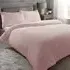 Teddy Single Duvet Set - Soft Pink
