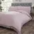 Tia Trellis Double Duvet Set - Pink