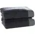 Tidal Bath Sheet Set of 2 - Charcoal Grey, Cotton