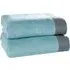 Tidal Bath Sheet Set of 2 - Duck Egg, Cotton