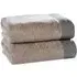 Tidal Bath Sheet Set of 2 - Natural, Cotton