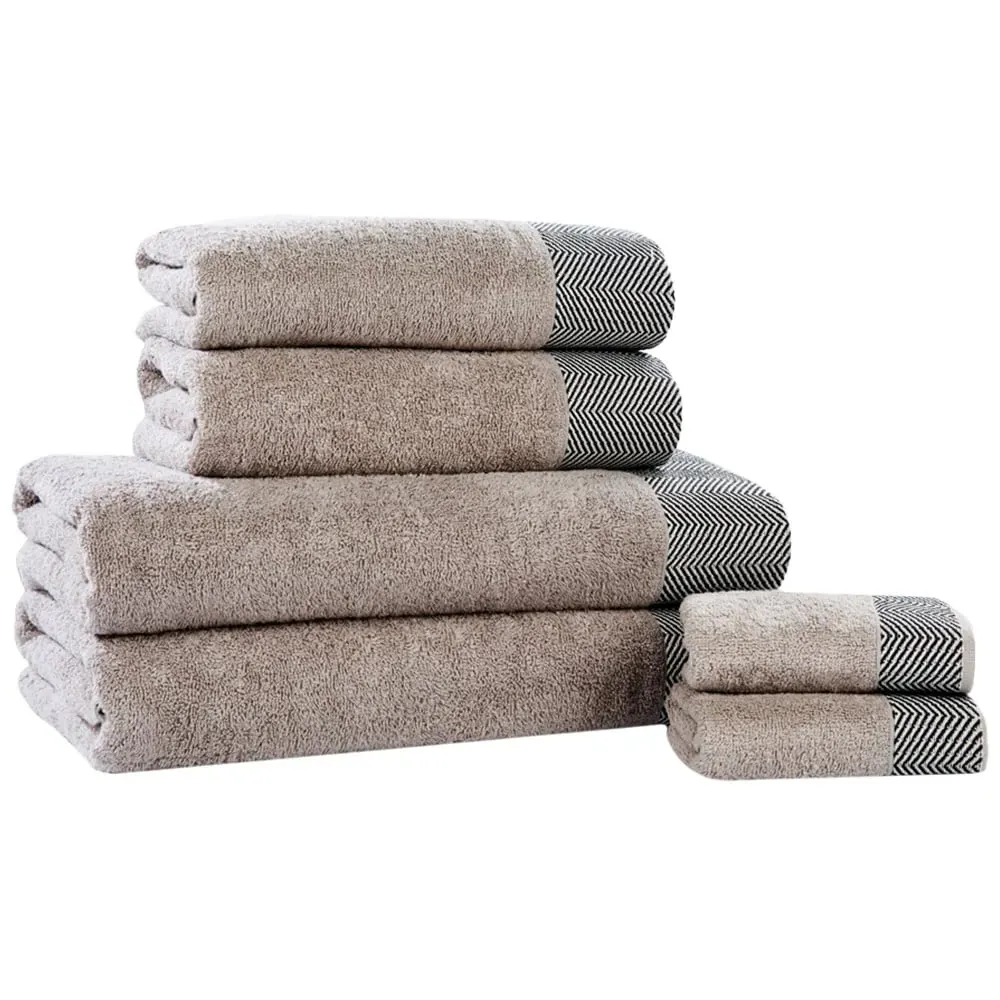 Tidal Bath Towel - Cream, Cotton