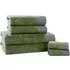 Tidal Hand Towel - Green, Cotton