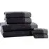 Tidal Pure Cotton Towel Bundle Set of 6 - Charcoal Grey