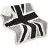 Union Jack Sherpa Fleece Reverse Throw - Black