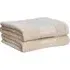Windsor Bath Sheet Set of 2 - Brown, Cotton