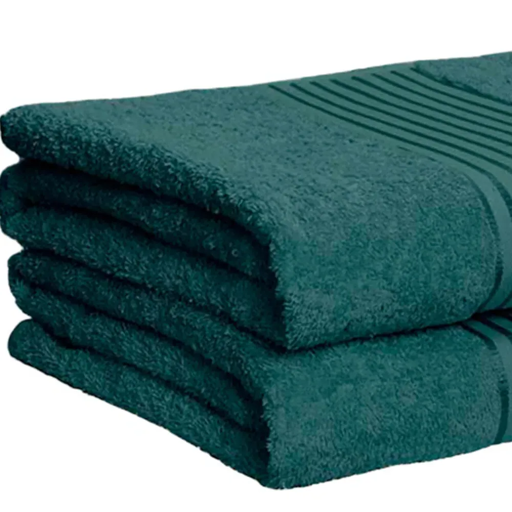 Windsor Bath Sheet Set of 2 - Teal, Cotton