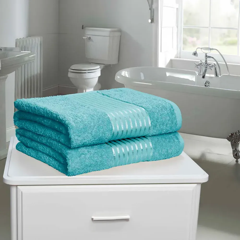 Windsor Face Cloth - Blue, Cotton