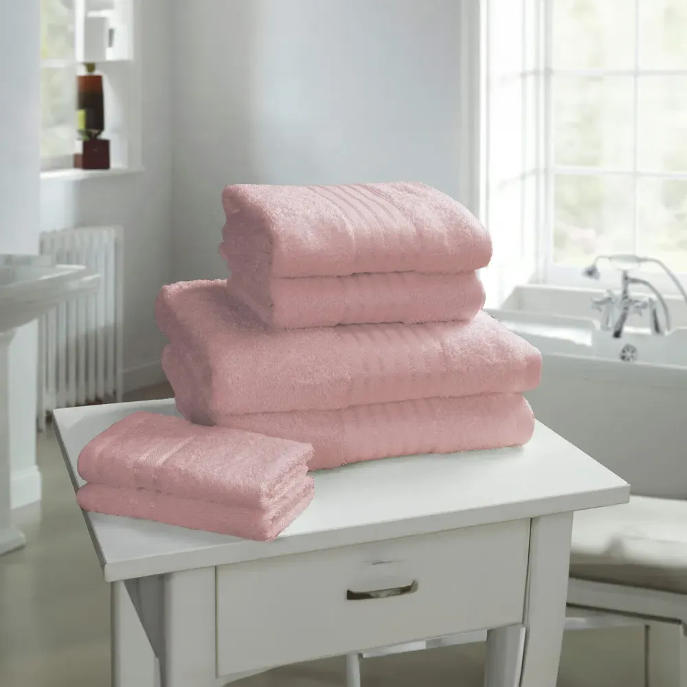 Windsor Face Cloth - Pink, Cotton