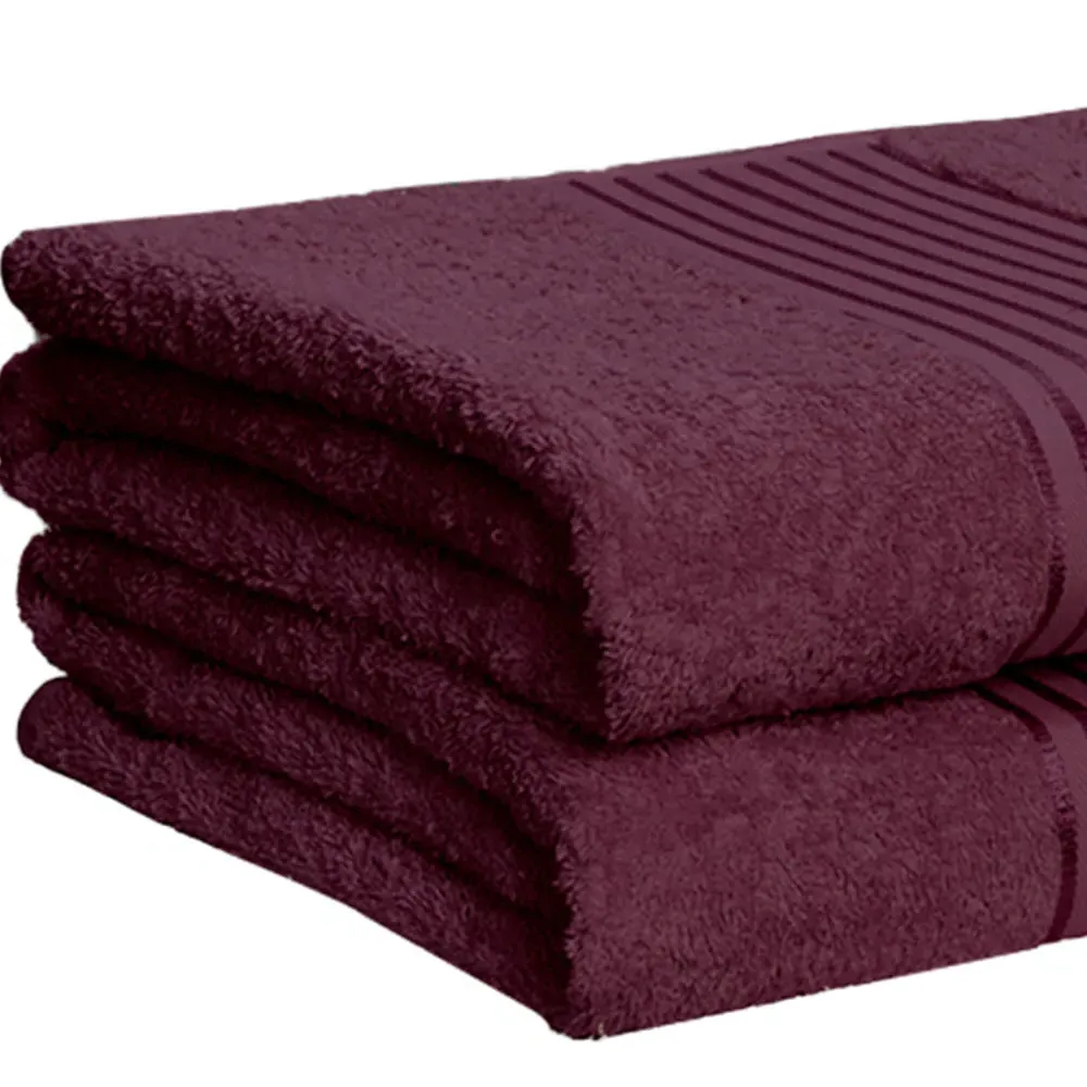 Windsor Face Cloth - Purple, Cotton