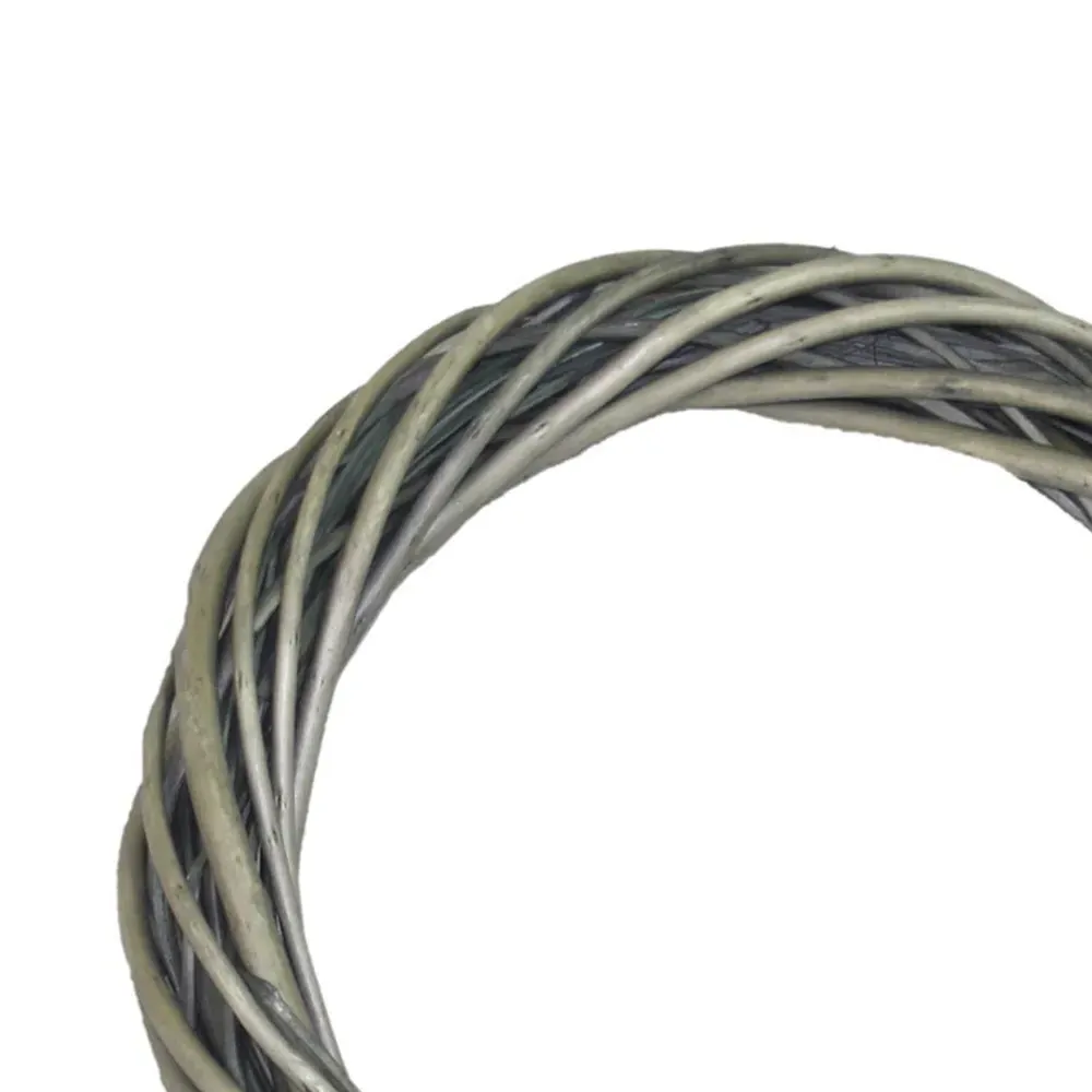 Antique Wash Small Wicker Ring Wreath - Brown