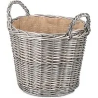 Large Log Basket - Brown, Willow